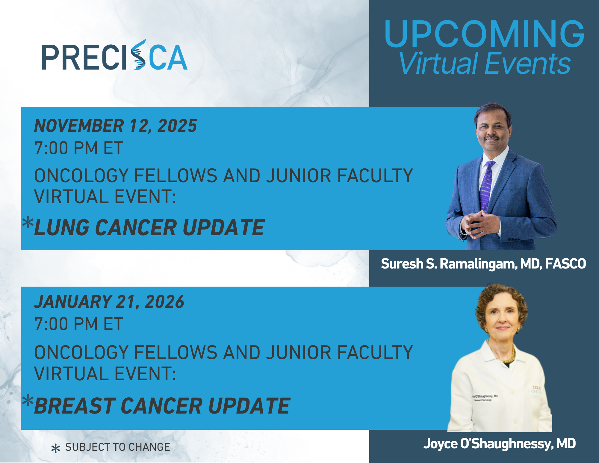 Virtual Disease State Series Flyer